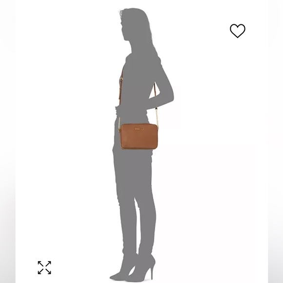 AUTHENTIC Michael Kors Jet Set Crossbody - Picture 4 of 4